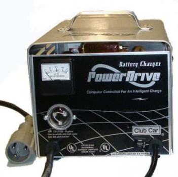 Power Drive Ladegerät, 230V / 48 Volt (50/60-HZ), einschließlich Kabelsatz