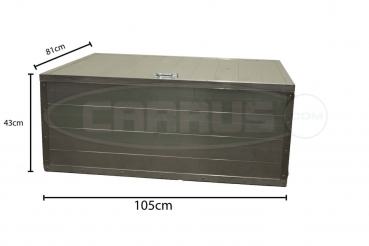 Preview: Ladebox aus Aluminium geschlossen für den E-Z-GO TXT
